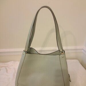 Kate Spade New York Leila medium triple compartment mint green bag